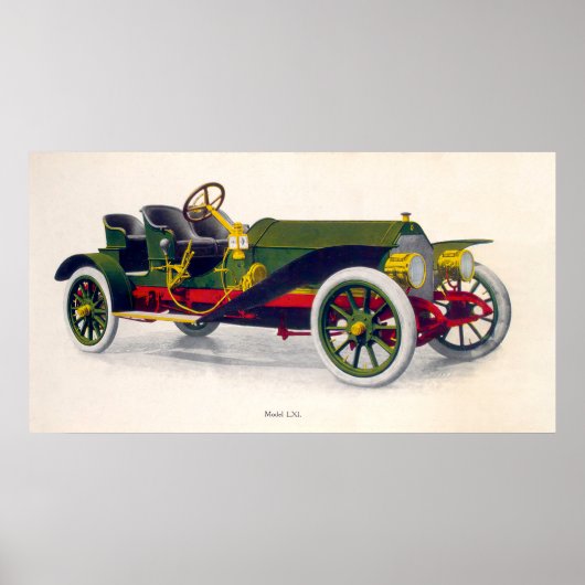 Palmer-Singer Motor Cars Werbung, 1909 Poster (Vorne)
