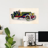 Palmer-Singer Motor Cars Werbung, 1909 Poster (Heimbüro)
