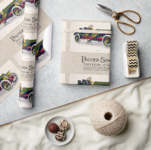 Palmer-Singer Motorwagen, Muster 1909 Geschenkpapier