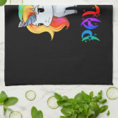 Palmer Unicorn Geschirrtuch (Gefaltet)