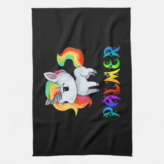 Palmer Unicorn Geschirrtuch (Vertikal)