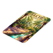 Palmeral von Elche Spanien Magnet (Linke Seite)