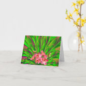 Palmesque Orchid Note Card Karte (Gelbe Blume)