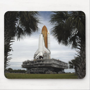 Palmetto Bäume Rahmen Raum Shuttleservice Endeavor Mousepad