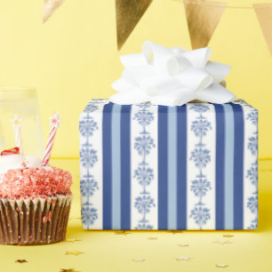 Palmetto-Blockstreifen Geschenkpapier