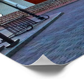 Palmetto Bluff Chapel Bluffton SC Fall Scarecrows Poster (Ecke)