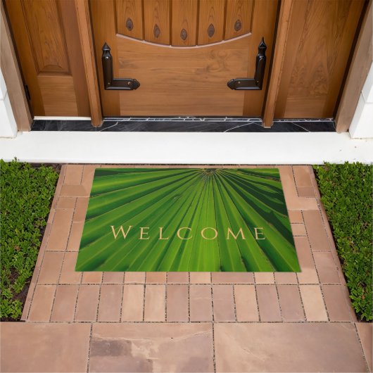 Palmetto Fan Door Mat Fußmatte (Außenbereich)