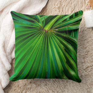 Palmetto Fan Throw Kissen sägen