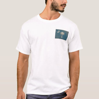 Palmetto-Flaggen-T-Shirt T-Shirt