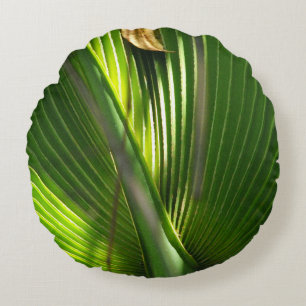 Palmetto-Foto schließen Rundes Kissen