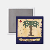 Palmetto Guard Magnet (Vorderseite/Rückseite)