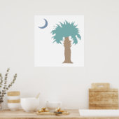Palmetto Moon Poster (Küche)