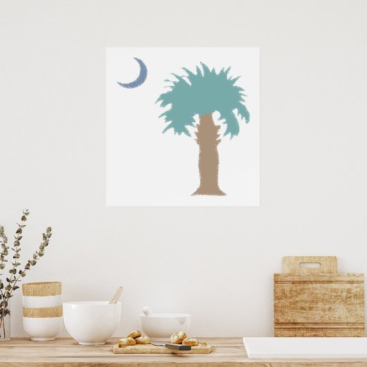 Palmetto Moon Poster (Küche)