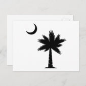 Palmetto Moon Postkarte (Vorne/Hinten)