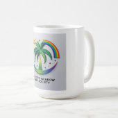 Palmetto Rainbow Deaf Society Kaffeetasse (VorderseiteRechts)