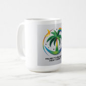 Palmetto Rainbow Deaf Society Kaffeetasse (Vorderseite Links)