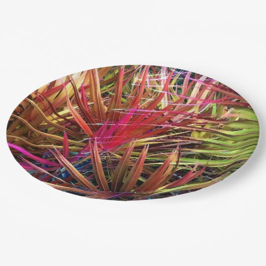 Palmetto Riot Pappteller (Schrägansicht)