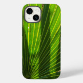 Palmetto Shadows auf Palmetto iPhone Case (Rückseite)