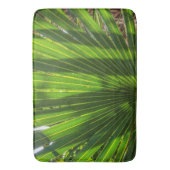 Palmetto Shadows on Palmetto Bath Mat Badematte (Vorderseite Vertikal)