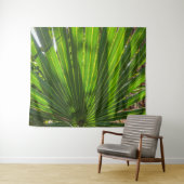 Palmetto Shadows on Palmetto Tapestry Wandteppich (Beispiel (Horizontal))