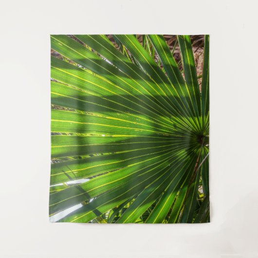 Palmetto Shadows on Palmetto Tapestry Wandteppich (Vorderseite)