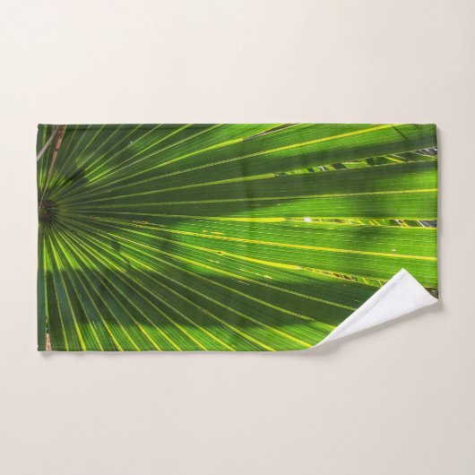 Palmetto Shadows on Palmetto Towel Set (Handtuch)