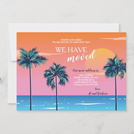 Palmetto-Shows Einladung (Vorderseite)