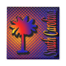 Palmetto South Carolina Magnet