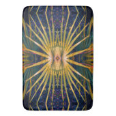 Palmetto Sunburst Badematte (Vorderseite Vertikal)