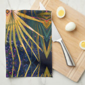 Palmetto Sunburst Handtuch (Viertel Falte)