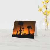 Palmettos Revisited Karte (Gelbe Blume)