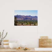 Palmfedern Poster (Küche)