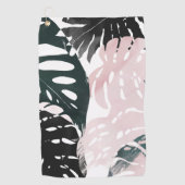 Palmfronten Golfhandtuch (Vorderseite)