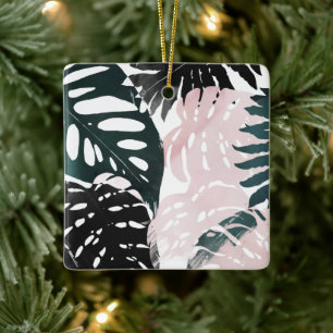 Palmfronten Keramikornament