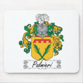 Palmieri Familienwappen Mousepad (Vorne)