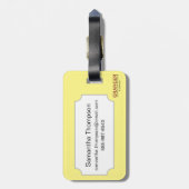 Palmistry, 1671 gepäckanhänger (Rückseite vertikal)