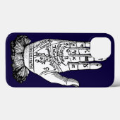 Palmistry Chart 1885 Case-Mate iPhone Hülle (Rückseite (Horizontal))