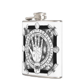 Palmistry-Flasche Flachmann (Links)