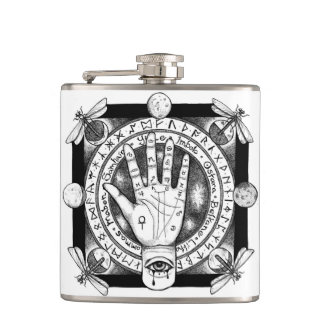 Palmistry-Flasche Flachmann