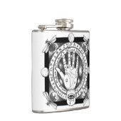 Palmistry-Flasche Flachmann (Rechts)