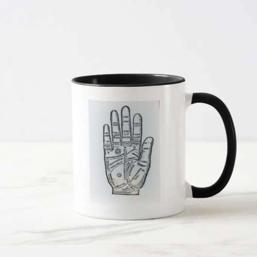 Palmistry Tasse (Rechts)