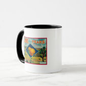 Palmitas Pear Crate LabelAntelope Valley, CA Tasse (Vorderseite Links)