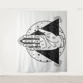 Palmitie Wandteppich (Vorderseite)