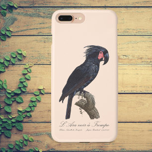 Palmkakadu, Probosciger aterrimus Papagei, retro Case-Mate iPhone Hülle