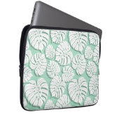 Palmmonstera nahtloses Muster 3 Laptopschutzhülle (Vorne Rechts)