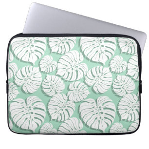 Palmmonstera nahtloses Muster 3 Laptopschutzhülle