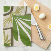 Palmmotif I Küchentuch (Viertel Falte)