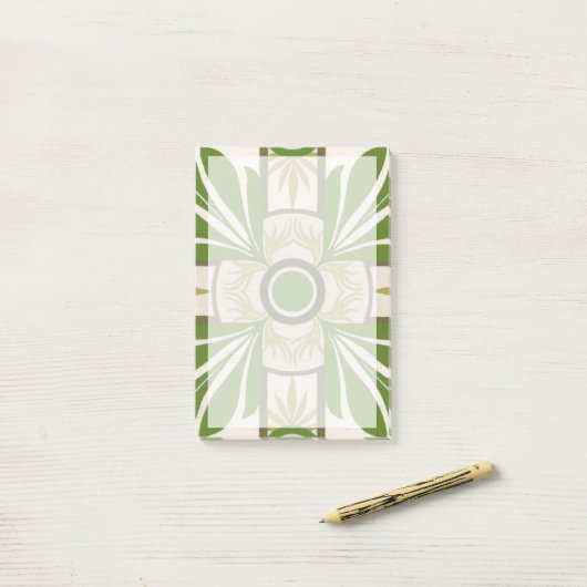 Palmmotif I Post-it Klebezettel (Auf Schreibtisch)