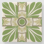 Palmmotif I Steinuntersetzer (Vorderseite)