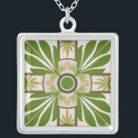 Palmmotif I Versilberte Kette<br><div class="desc">Zuhause Décor</div>